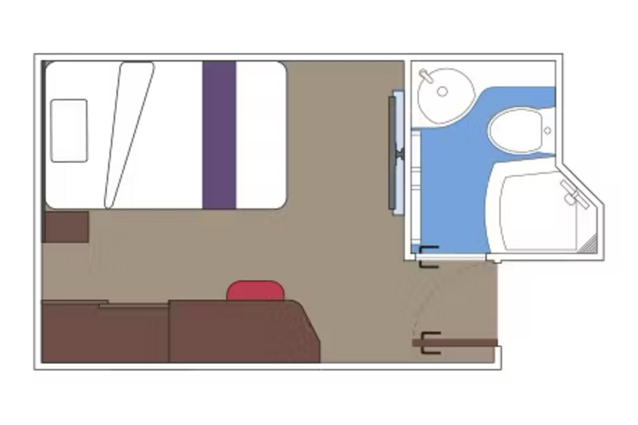 MSC Cruises MSC World Atlantic Studio Interior Floor Plan.png
